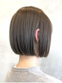 調布ショートボブ切りっぱなしボブミニボブショートヘアレイヤー