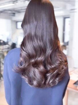 エインアンリー 明治神宮前(AIN.ANLY.) ◎デジタルパーマくびれカットコテ巻き風パーマ縮毛矯正韓国風