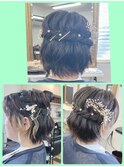 ショートヘアアレンジ♪