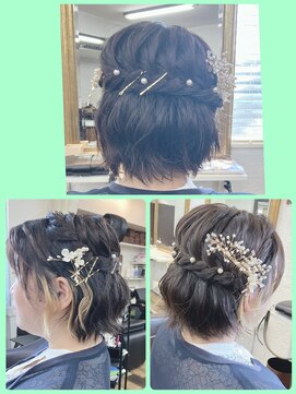 ビーンヘアスタジオ 蒲田(Bean hair studio) ショートヘアアレンジ♪