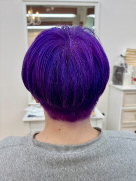 シャルティア(SHALLTIA) 蛍光パープル【山口ハイトーンカラー】【山口派手髪】