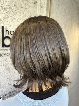 銀座ラボ 千葉店(LA BO) レイヤーボブ　グレージュ