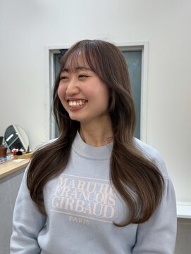 ヒョンミョン ライズバイレボ 柏西口店(hyon myon/RISEbyREVO) ミルクティーベージュ/透明感/似合わせカラー