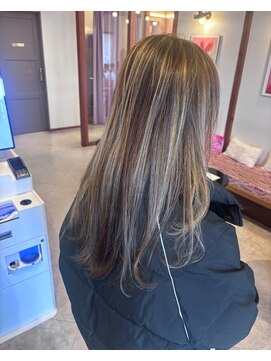 ジル フラン 吉田店(JILL franc) ハイライトカラー3/5白髪ぼかし