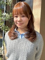 オッジ 西新店(Oggi)&nbsp;レイヤーカット ベージュカラー 髪質改善 顔周りカット 20代