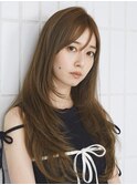 韓国風くびれレイヤーロング