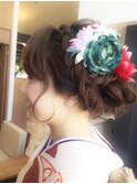 【cyan】和装ヘアセット2