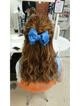 エヌエービー 池袋店(N.A.B.) ハーフアップ（ヘアセット）