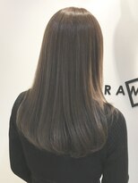 フレイムスヘアデザイン(FRAMES hair design)&nbsp;【髪質改善×コスメストレート】スリークストレートセミロング