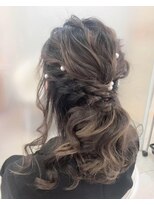 リップソウル(RIP SOUL)&nbsp;《リップソウル》 卒業式ハーフアップ☆