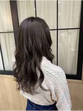 テラスヘア 新潟駅南(TERRACE hair) 透明感のある暗髪グレージュ