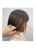 20代30代40代50代ナチュラル小顔カットくすみカラー切りっぱなし