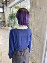ピーロ(piilo)&nbsp;くびれボブ/ベビーバング/ベイビーパープル