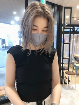 パーク(PAAQ) 【PAAQ田中智大】ホワイトブロンド（ホワイトミルクティー）