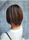 丸みショート