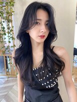 小顔レイヤーカット