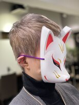 コマ(coma)&nbsp;【中野coma】シャギーショート_こなれミディホワイトグレージュ