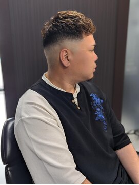 バーバーバー 都賀(BARBER-BAR) 濡れパンフェード