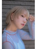 ヘアーラニッシュ 船橋店(hair Lanish)&nbsp;小顔にみせるマッシュショート/ツートンカラー/10代20代30代