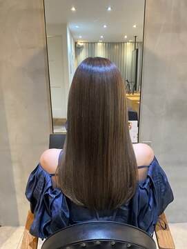 ジーナ 本八幡(Zina) 大人かわいい20代30代40代小顔ショコラベージュ　Zina本八幡