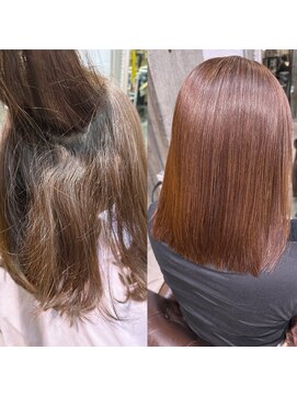 ヘアーラボ ハチ(HAIR LABO HACHI) 酸性ストレート/極潤極みトリートメント