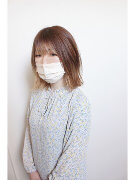 ビアージュ(Viage) :外はね　:ドライ　:インナーそのまま　:ラベンダーブラウン