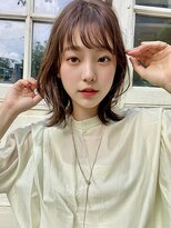 オリーブスバイネオリーブ(Olive's by neolive)&nbsp;グランマッシュ_暗めカラー_デザインカラ-_フェイスフレーミング