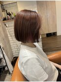 切りっぱなしボブ