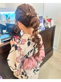 浴衣ヘアセット