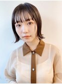 イメチェン/ハッシュカット/フルバング/似合わせカット/自由が丘