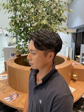 リア(Li’a) メンズカット+韓国風ニュアンスパーマ