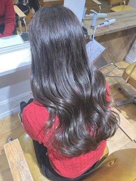 アヴァンス 天王寺店(AVANCE.) 艶感カラー×オリーブブラウン