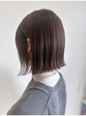 ぱっつんボブ