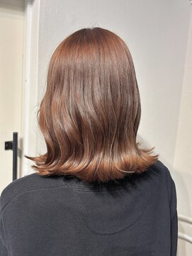 アンニュ(annuy) Instagram/annuy__o0 顔まわりカット/ベージュカラー／韓国巻き