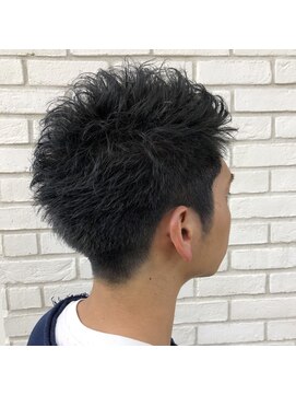 ランソ 成田店(RUNSO) メンズ×スパイキーショート×イケオジ