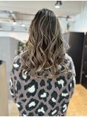 contrast balayage