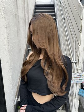 マスカリ(muscali) 星華,小顔,マロンベージュ,韓国風巻き