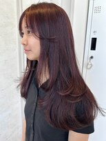 プリンプ トータルビューティ(PRIMP.total beauty) ふわっとレイヤー　× lavender pink