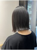 髪質改善でまとまる上品コンパクトボブ