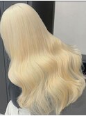 14282ホワイトアッシュ抜きっぱなしブリーチホワイトブロンド