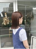 甘めチョコカラー【chouchou千葉・千葉駅】