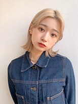 セイドット リー(Say. Ree)&nbsp;Say.くびれショートレイヤーひし形ショートアッシュブラック青山