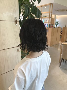 アドラーブル 万代店 (adorable) 20代30代◎大人可愛いボブパーマ×プードルパーマ
