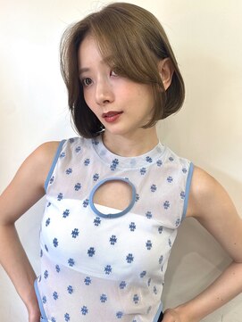 イヴォーク トーキョー(EVOKE TOKYO) 髪質改善ボブヘア艶髪カラーボブレイヤー顔まわりレイヤー