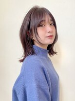 カナン 銀座(CANAAN)&nbsp;【韓国スタイル】くびれミディアムヘア×艶暗めカラー