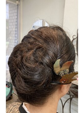 遊イング(遊ing) 訪問着アップスタイル