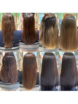 髪の悩み、ここに終止符を。ダメージ補修得意なサロン。