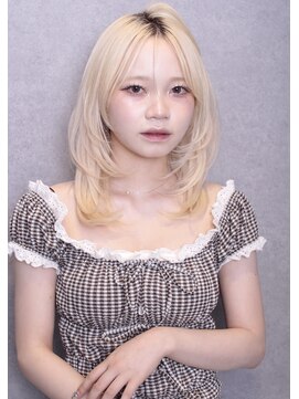 前髪似合わせ/リフトレイヤー/ナチュラル/くびれ巻き/モテ髪