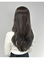 ムード(MOOD,)&nbsp;ダークアッシュ/ミディアムレイヤーカット/大人ガーリー/銀座