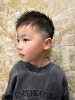 デザイニングヘアードゥ(designing hair Deux)&nbsp;キッズ刈り上げベリーショートヘア　【キッズ/キッズカット】